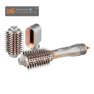 Escova Secadora Philco Pes19sg 3 Acessórios 1300w Cor Prata - Imagem 1